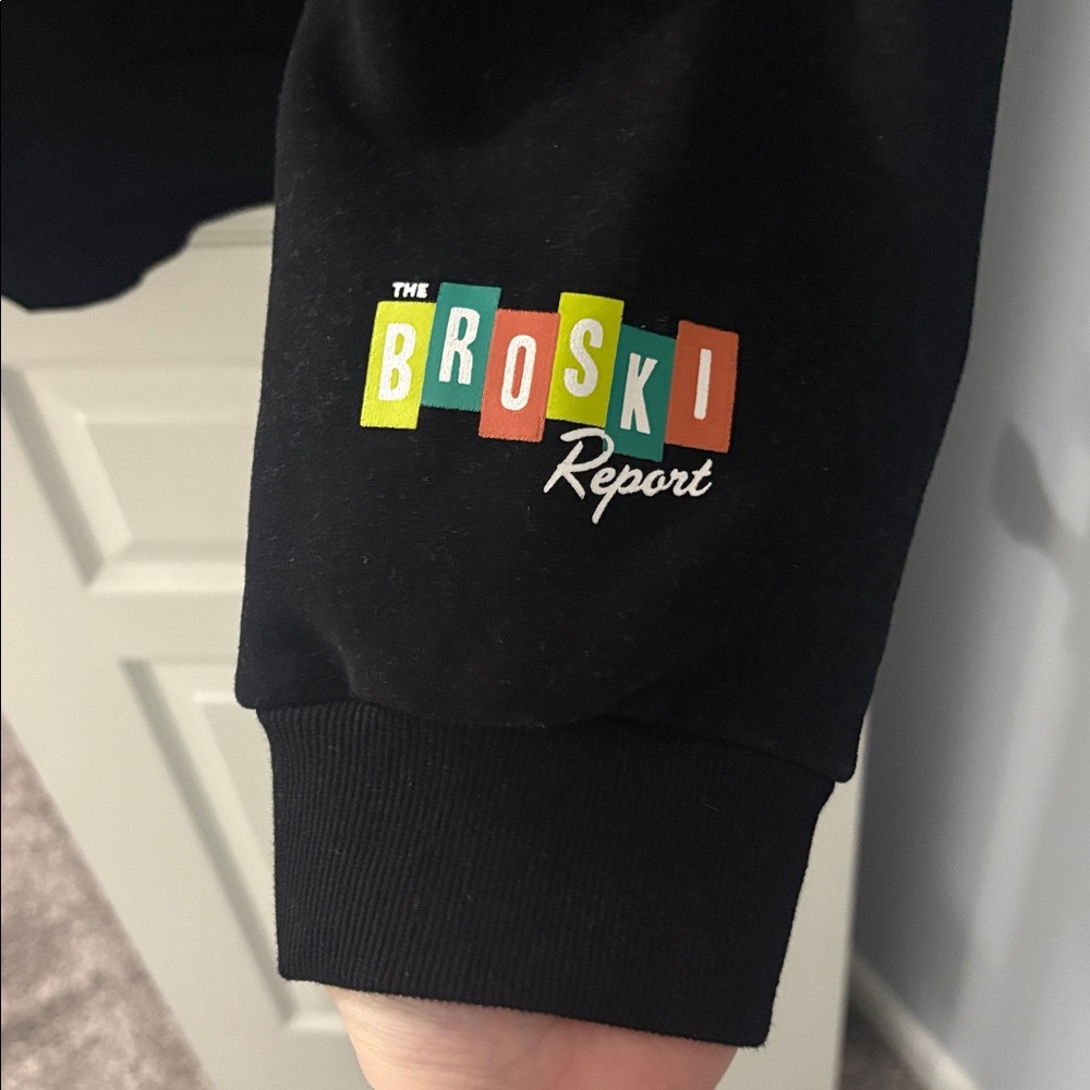 Black The Broski Report Hoodie - Picture 3 of 7